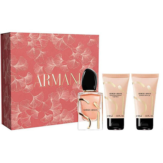 Sì Intense (2023) - EDP (refillable) 50 ml + shower gel 50 ml + body lotion 50 ml