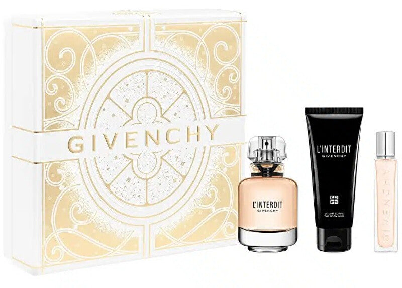 L`Interdit Rouge - EDP 50 ml + tělové mléko 75 ml + EDP 12,5 ml