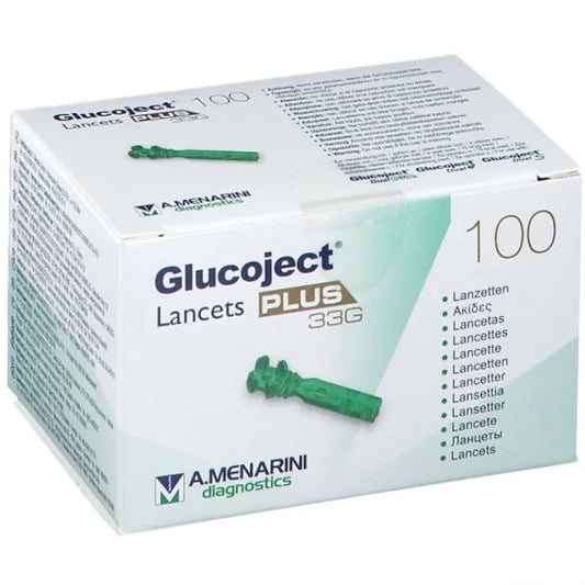 A.menarini diagnostics Glucoject Plus 33G A.Menarini Diagnostics 100 Lancette