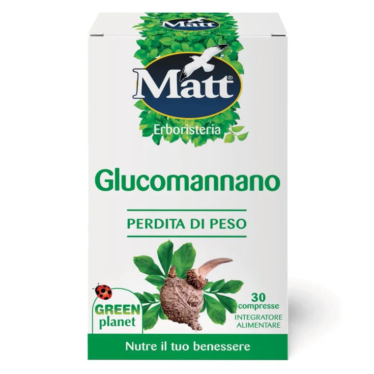 A&d spa gruppo alimentare diet Glucomannano Matt® 30 Compresse