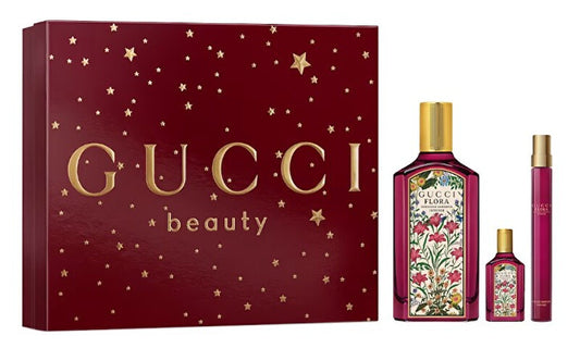 Flora By Gucci Gorgeous Gardenia Intense - EDP 100 ml + EDP 10 ml + EDP 5 ml