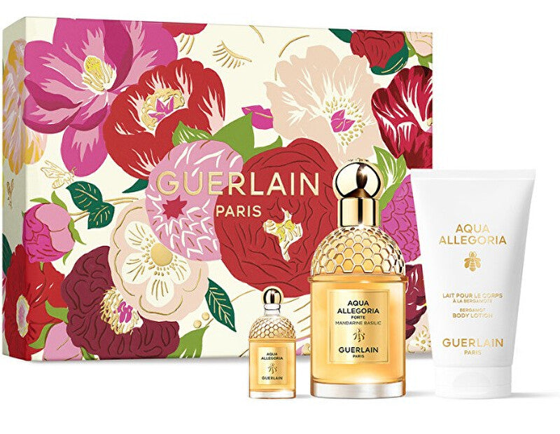 Aqua Allegoria Forte Mandarine Basilic - EDP 75 ml + tělové mléko 75 ml + EDP 7,5 ml