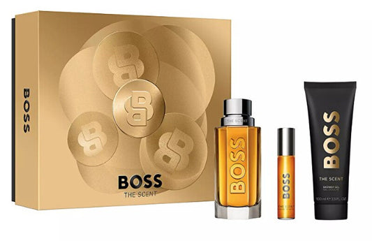 Boss The Scent - EDT 100 ml + shower gel 100 ml + EDT 10 ml
