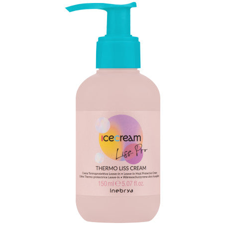 Inebrya Ice Cream Thermo Liss Cream Crema Protezione Termica 150ml