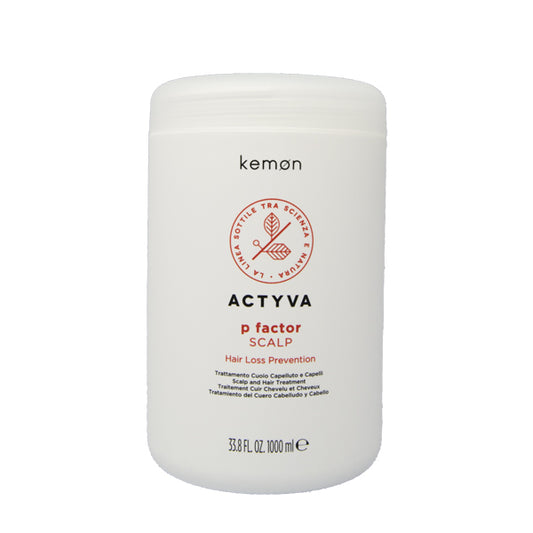 Kemon Actyva P Factor prevenzione anticaduta cuoio capelluto 1000 ml