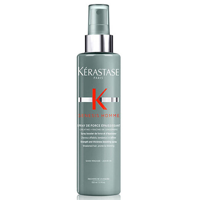 Strengthening and thickening spray for weakened hair K Genesis Homme (Thickening Spray) 150 ml