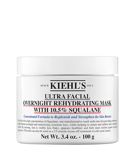 Ultra Facial Overnight Rehydrating Mask - Volume: 100 ml