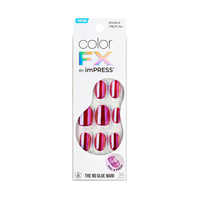 Self-adhesive nails imPRESS Color FX (Around You) 30 pcs