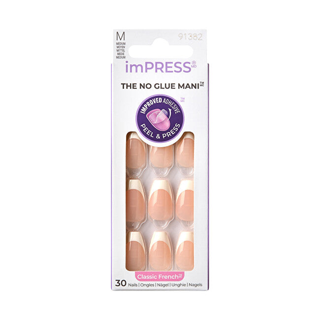 ImPRESS Nails - Ideal self-adhesive nails 30 pcs