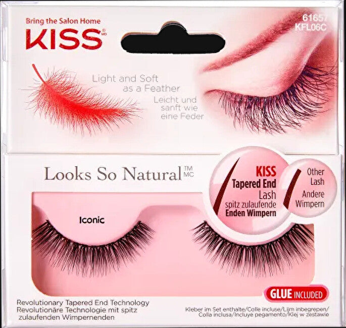 False eyelashes for a natural look Looks So Natural Iconic