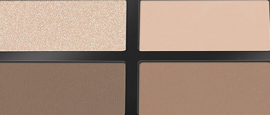 (Contouring & Strobing Powder Palette) Strobing Ready 4 Self- (Contouring & Strobing Powder Palette) 17.5 g - Shade: 002 Medium Skin