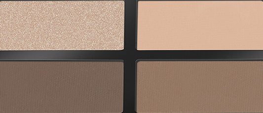 (Contouring & Strobing Powder Palette) Strobing Ready 4 Self- (Contouring & Strobing Powder Palette) 17.5 g - Shade: 003 Dark Skin