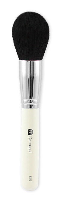 Powdery Cosmetic Brush with Natural Bristles D56