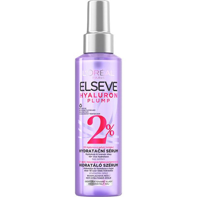 Hydrating Serum with 2% hyaluronic care complex Elseve Hyaluron Plump ( Hydrating Serum) 150 ml