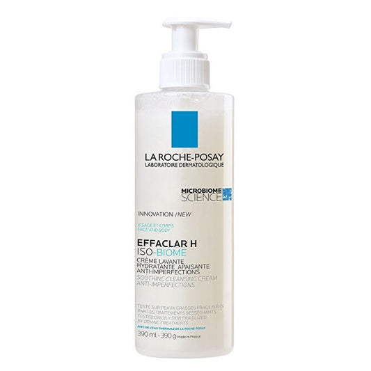 Cleansing cream for problematic skin Effaclar H Iso-Biome (Soothing Cleansing Cream) - Volume: 390 ml
