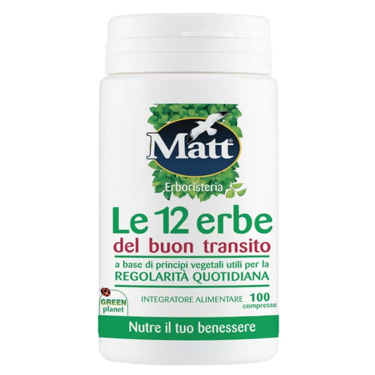 A&d spa gruppo alimentare diet Le 12 Erbe Matt Erboristeria 100 Compresse