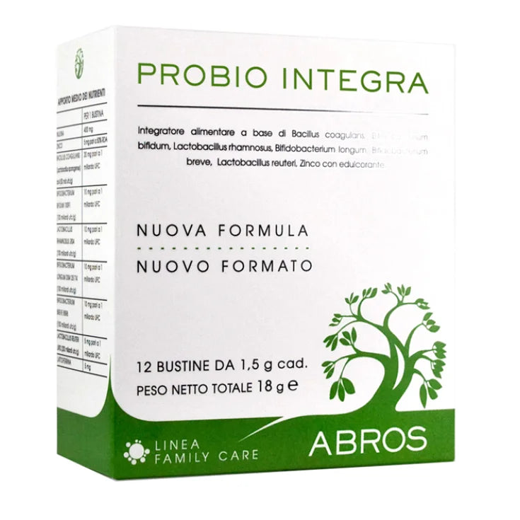 Abros srl Linea Family Care Probio Integra Abros 12 Bustine