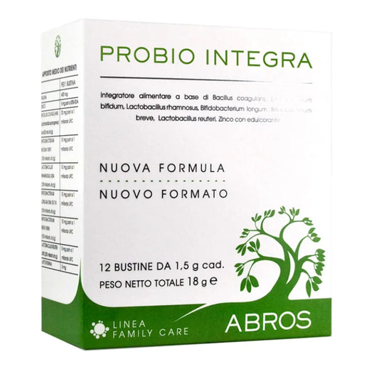 Abros srl Linea Family Care Probio Integra Abros 12 Bustine