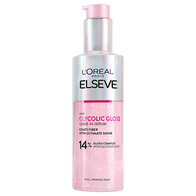 Leave-in serum for hair shine Elseve Glycolic Gloss (Leave-In Serum) 150 ml