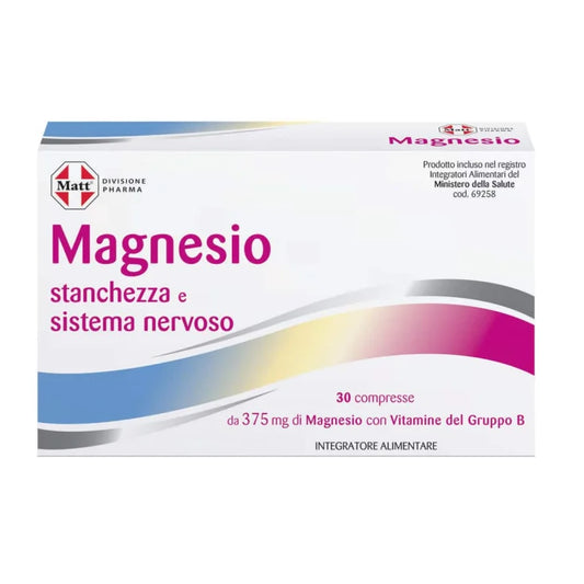 A&d spa gruppo alimentare diet Magnesio Matt Divisione Pharma 30 Compresse
