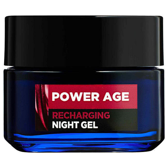 Night skin gel Men Expert Power Age (Recharging Night Gel) 50 ml