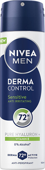 Antiperspirant spray for sensitive skin Men Derma Control Sensitive (Antiperspirant) 150 ml