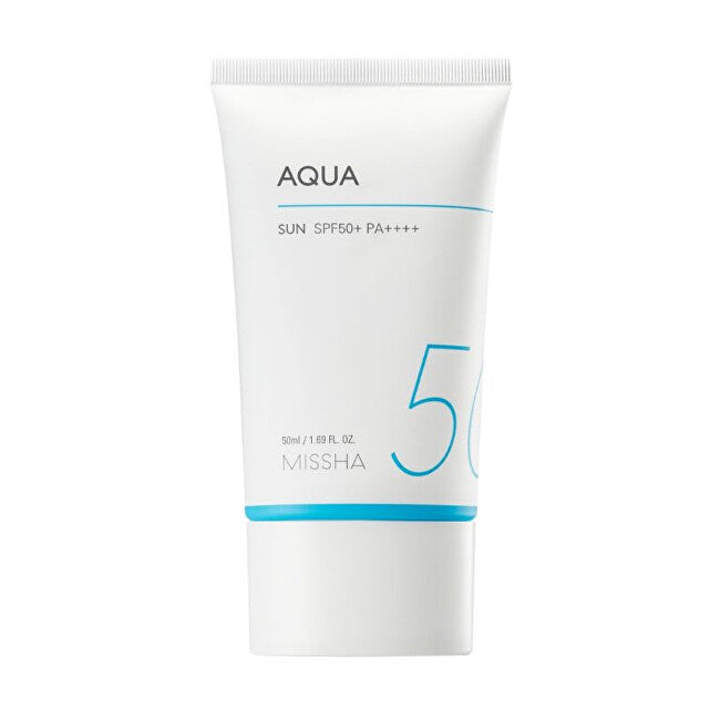 Sunscreen gel face cream SPF 50 Aqua Sun (All Around Safe Block Aqua Sun Gel) 50 ml