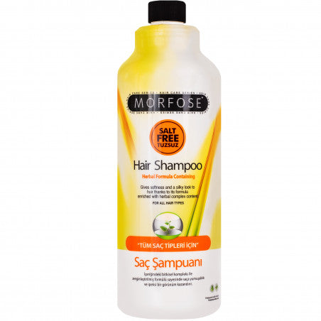 Morfose Hair Shampoo Herbal Formula – shampoo alle erbe senza sale per qualsiasi tipo di capello, 1000ml