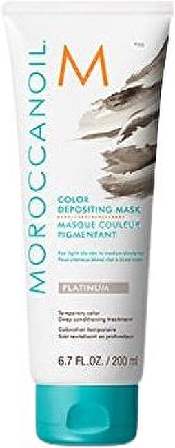 Toning Hair Mask Platinum ( Color Depositing Mask) - Volume: 30 ml