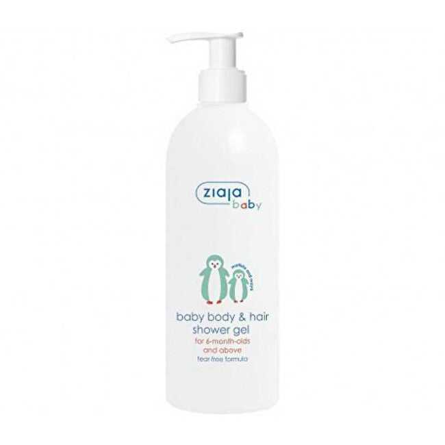 Body and hair washing gel for children Penguin (Baby Body & Hair Shower Gel) 400 ml