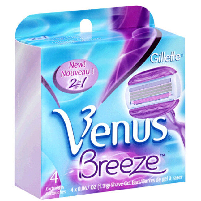 Replacement heads Venus Breeze - Variant: 4 ks