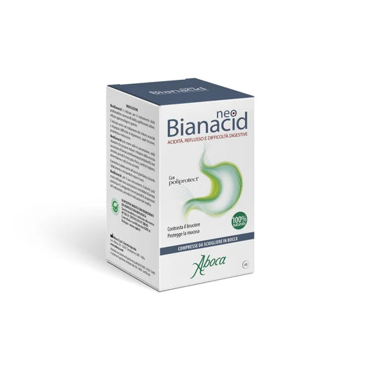 Aboca spa societa' agricola Neobianacid Aboca 45 Compresse Masticabili