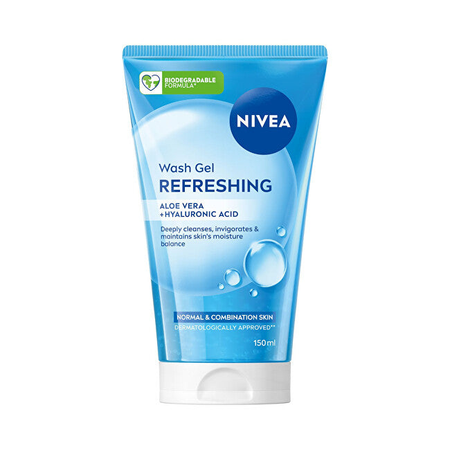 Cleansing face gel for normal and combination skin (Refreshing Wash Gel) 150 ml