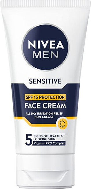 Protective skin cream SPF 15 Men Sensitive (Face Cream) 75 ml