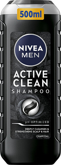 Men´s Deep Cleansing Shampoo (Active Clean Shampoo) - Volume: 500 ml