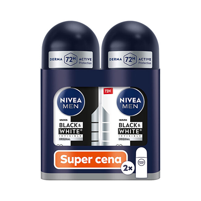 Black & White Invisible Original Roll-On Antiperspirant Set