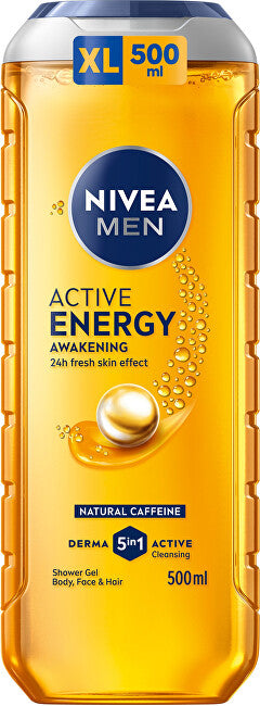 Nivea Men Active Energy Shower Gel (Shower Gel) - Volume: 250 ml