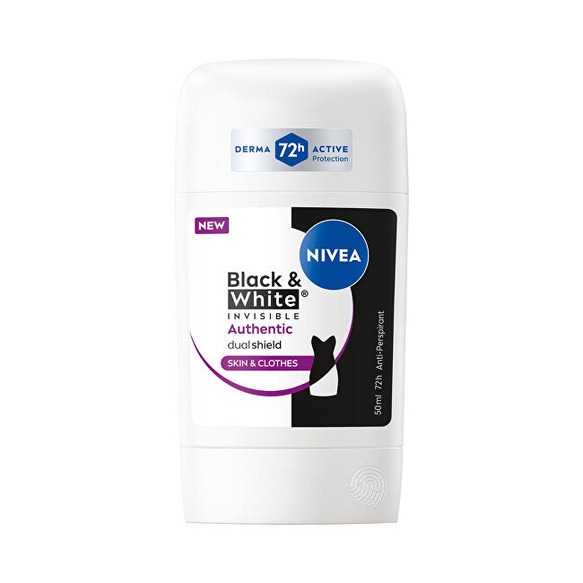 Solid antiperspirant B&W Authentic Anti-Perspirant 50 ml