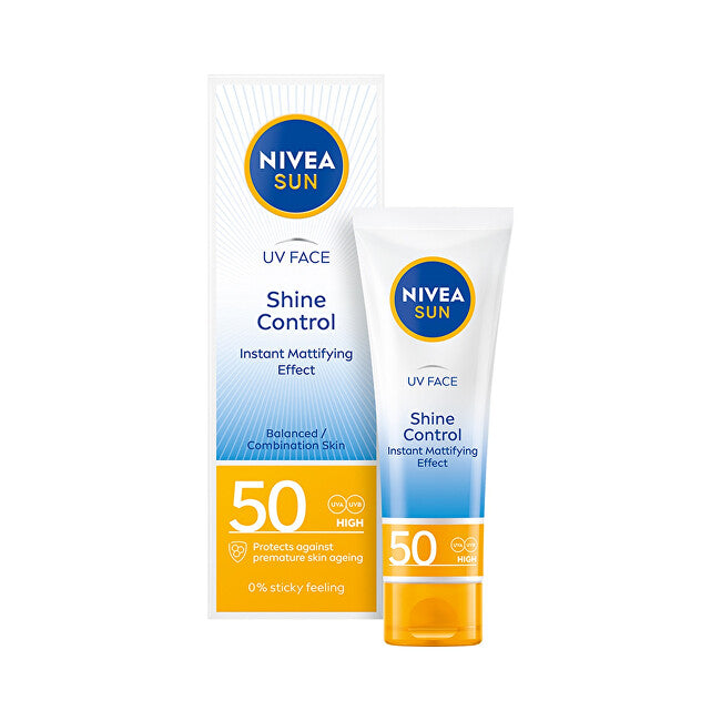 Mattifying sun cream SPF 50 (Mattifying Effect Shine Control) 50 ml