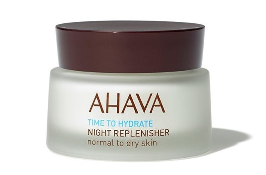 Ahava Night Time to Hydrate (Night Replenisher) 50 ml crema notte nutriente per pelli da normali a secche
