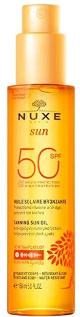 Tanning Oil For Face And Body SPF 50 Sun (Tanning Oil For Face And Body) 150 ml