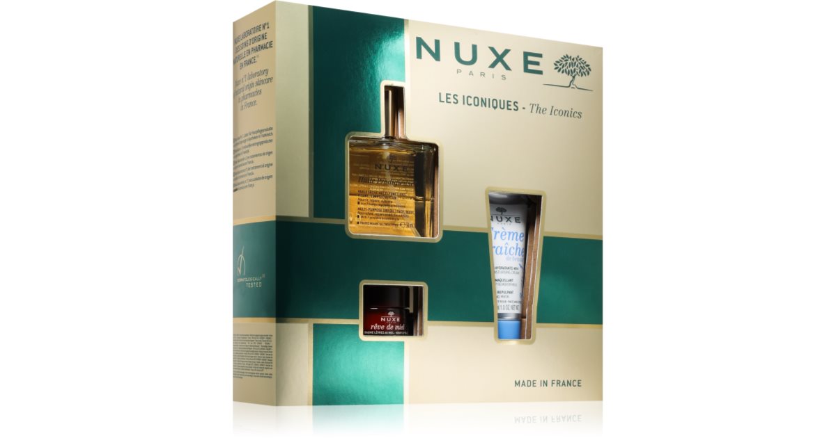 Nuxe Nuxe Huile Prodigieuse La confezione regalo Iconics (per viso e corpo)