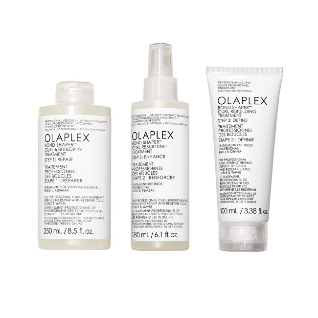 Care set for curly and wavy hair Bond Shaper Curl Rebuilding Treatment