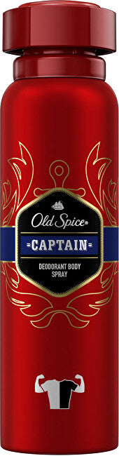 Deodorant spray Captain (Deodorant Body Spray) 150 ml