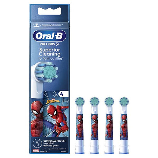 Spare head EB 10-4 Kids Spiderman 4 pcs