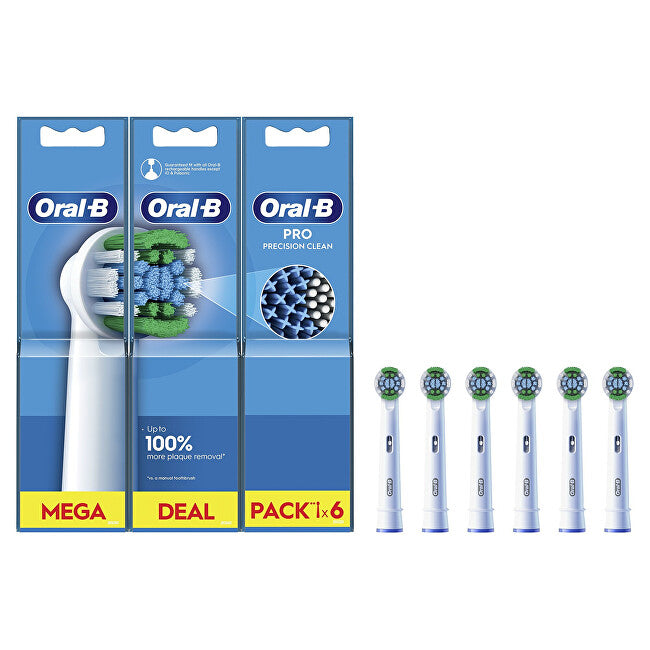 Precision Clean EB20 replacement brush heads 6 pcs.
