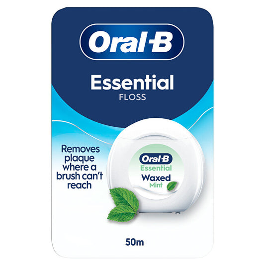 Essential Waxed Mint Floss - Volume: 2 x 50 ml