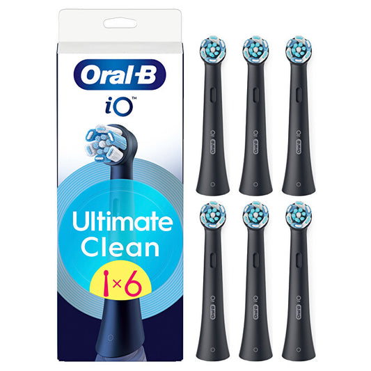 Replacement heads iO Ultimate Clean Black 6 pcs