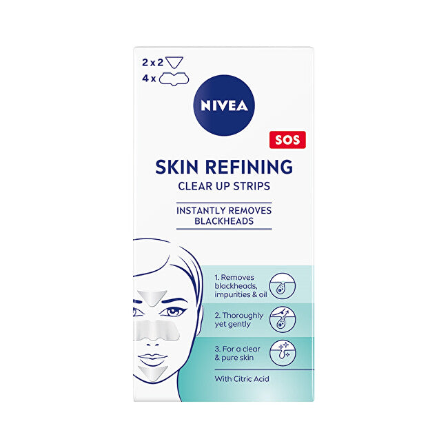Refreshing Cleanser patch (Refining Clear-Up Strips) 6 pieces