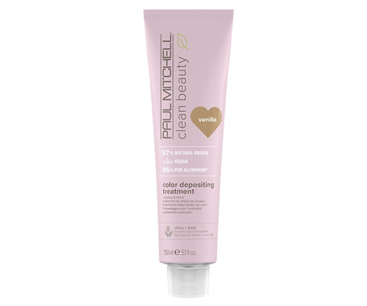 Hair toning mask Clean Beauty Vanilla (Color Depositing Treatment) 150 ml